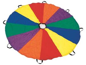 Dawson Rainbow Parachute - 6m diameter (20 handles)