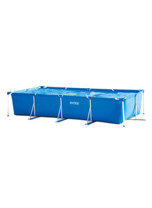 INTEX Superior Strength And Longer Durability Sturdy Frame Swimming Pool For Kids 450x220x84cm