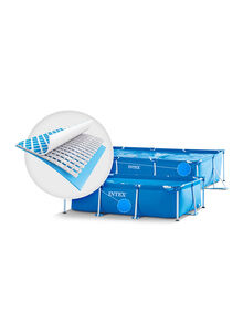 INTEX Superior Strength And Longer Durability Sturdy Frame Swimming Pool For Kids 450x220x84cm