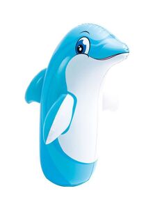 INTEX 3D Dolphin Inflatable Bop Bag 97 x 61cm