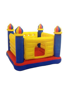 INTEX Portable Foldable Inflatable Compact Indoor Outdoor Jump-O-Lene Castle Bouncer 175x175x135cm