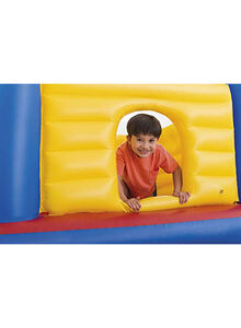 INTEX Portable Foldable Inflatable Compact Indoor Outdoor Jump-O-Lene Castle Bouncer 175x175x135cm