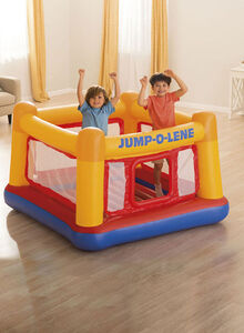 INTEX 1 Piece Playhouse Jump-O-Lene Assorted - Color May Vary 40.71x14.63x47.71cm