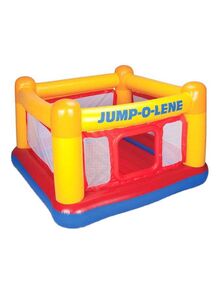 INTEX Jump-O-Lene Inflatable Bouncer Play House 1.74x1.74x1.12meter