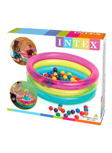 INTEX Classic 3-Ring Baby Ball Pit 35.62x15.27x30.53cm