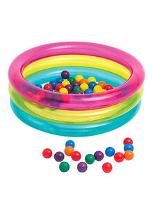 INTEX Classic 3-Ring Baby Ball Pit 35.62x15.27x30.53cm