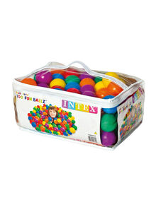 INTEX 100-Piece Fun Ballz Set 17.76x12.24x8.86inch