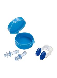 INTEX Pair Of Ear Plugs And Nose Clip With Storage Case