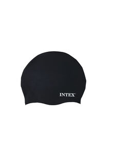 INTEX 1- Piece Silicone Swim Cap Assorted - Color May Vary 15.8x13.3x1.6cm