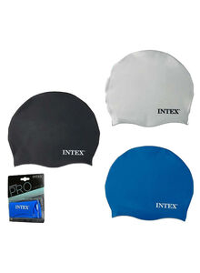INTEX 3-Piece Swimming Cap Set 13.3x1.6x15.9cm