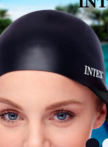 INTEX Logo Detail Swim Cap One Size