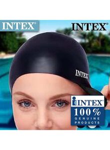 INTEX Silicone Long Hair Swimming Cap