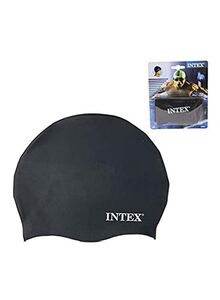 INTEX Silicone Long Hair Swimming Cap