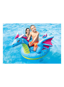 INTEX Cute Dragon Pool Ride On Toy 201 x 191cm