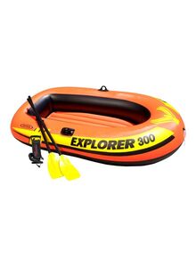 INTEX Explorer 300 Boat Set 30.53x14.63x47.71cm