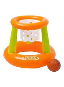 اينتكس طقم كرة السلة بتصميم حلقات قابلة للطفو 26.5x21.5بوصة