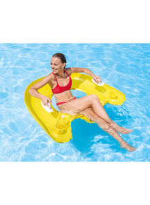 INTEX 1 Piece  Sit ' N Float Assorted Color May Vary 19.72x7.63x24.17cm