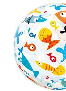 INTEX Fish Printed Beach Fun Ball 59040NP 20inch