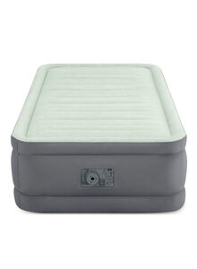 INTEX Premaire Elevated Airbed White/Grey