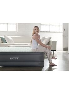 INTEX Full Premaire Airbed Combination Green/Grey 191x137cm