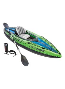 INTEX Inflatable Challenger K1 Boat Set 108x13x30inch