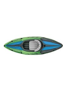 INTEX Challenger K1 Inflatable Kayak And Paddle 108x30x15centimeter