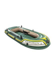 INTEX 2-Person Seahawk 2 Boat Set 93x45x16inch