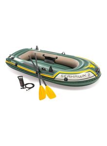 INTEX 2-Person Seahawk 2 Boat Set 93x45x16inch