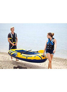 INTEX Challenger 2 Boat Set 93x16x45inch