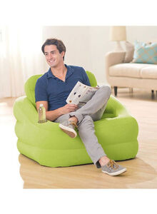 INTEX Inflatable Multifunctional Chairs Green 97cm x 1.07m x 71cm