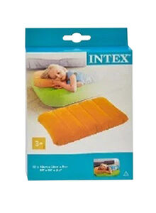 INTEX InflatableTravel Pillow Orange 43x28x9cm