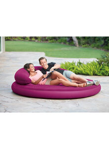 INTEX Ultra Daybed Lounge Airbed Purple 191 x 51cm