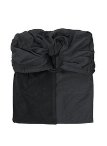 Little Baby Wrap Without a Knot - Charcoal Grey/Black