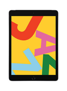 iPad-2019 (7th Generation) 10.2-Inch, 32GB, Wi-Fi, 4G LTE, Space Gray With FaceTime - International Specs