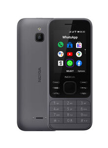 6300 Dual SIM Charcoal 512MB RAM 4GB 4G LTE