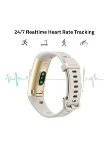 Band 3 Pro Smart Fitness Tracker With Built-in GPS Quicksand Gold