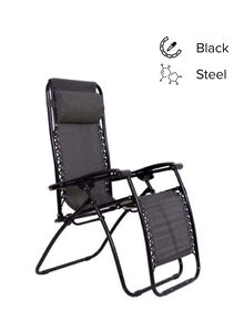 BJM Foldable Adjustable Reclining Chair 177x113x68cm