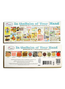 theBalm In Of Your Hand Greatest Hits Vol.1 Holiday Face Palette Multicolour