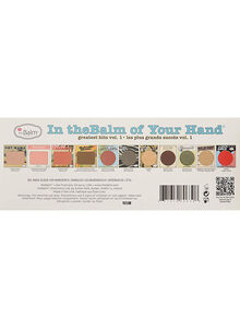 theBalm In Of Your Hand Greatest Hits Vol.1 Holiday Face Palette Multicolour