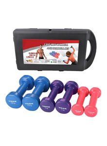 YORK FITNESS 6 Piece Dumbbells Set 10kg