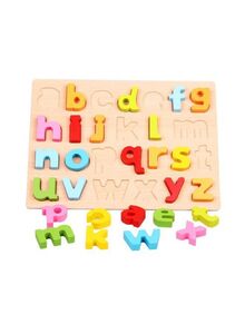 Toyshine Wooden English Small Letters Puzzle Toy