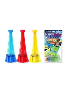 Happy Baby 100-Piece Water Balloon Set Random Colour