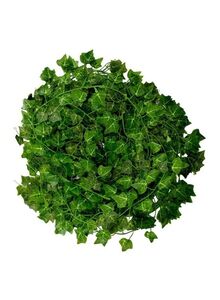 Yatai 12-Piece Artificial Ivy Leaf Garland Set Green
