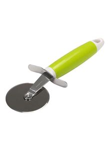 Royalford Pizza Cutter With Aluminum Handle Green/Silver