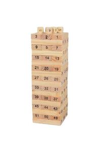 Generic 54-Piece Tower Domino Building Blocks 3+ Years
