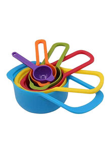 YupFun 6-Piece Measuring Cup and Spoon Set Multicolour Standard