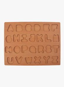 Generic Wooden Puzzle Alphabet Letters Toy