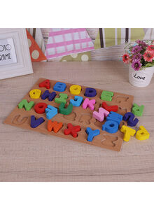 Generic Wooden Puzzle Alphabet Letters Toy