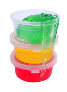 Generic 12-Piece Colorful Soft Slime Magic Clay cm