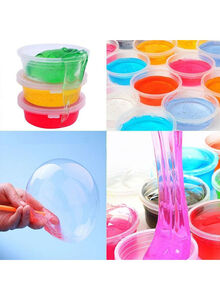 Generic 12-Piece Colorful Soft Slime Magic Clay cm